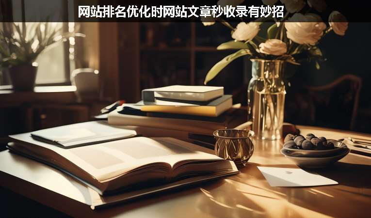 網(wǎng)站排名優(yōu)化時網(wǎng)站文章秒收錄有妙招